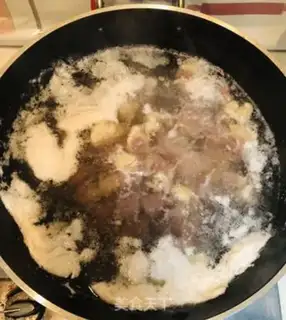 Make Cream beef carrots step 1
