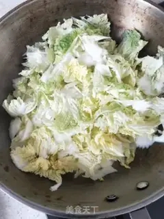 Make Big cabbage tofu step 2