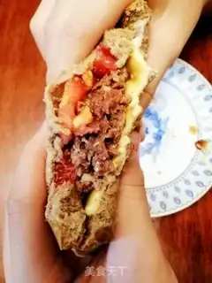 Make Beef pie sandwich step 12