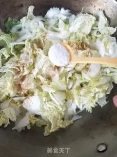 Make Big cabbage tofu step 4