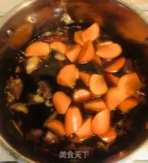 Make Cream beef carrots step 10