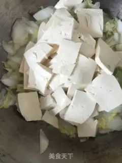 Make Big cabbage tofu step 5