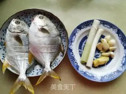 Make Red-burned goldfish step 1