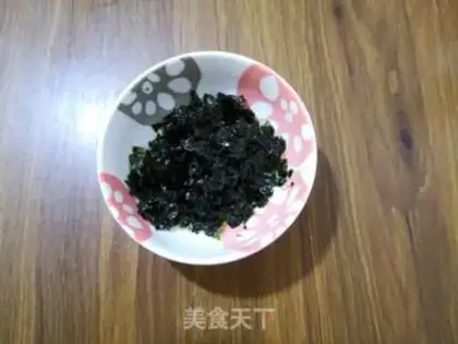 Make Seaweed honey cookies step 1