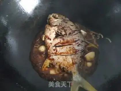 Make Red-burned goldfish step 9