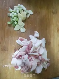 Make Almond mushrooms burning potatoes step 3