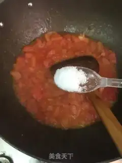 Make Shrimp tomato pasta step 6