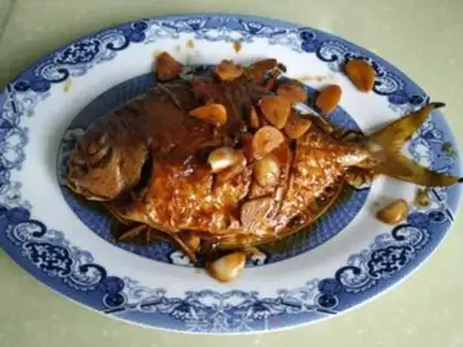 Make Red-burned goldfish step 12