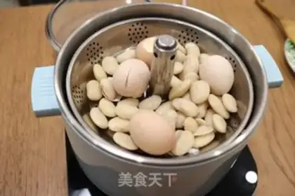 Make Five spics of tea and eggs dry step 4
