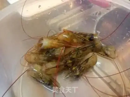 Make Long face for shrimp step 2