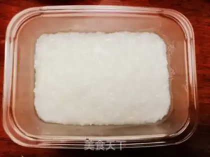 Make Sweet peanuts with iced rice cake step 3