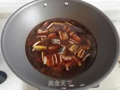 Make Red-burned mackerel step 4