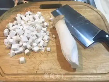 Make Cheese rice step 0