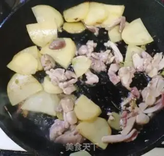 Make Powdered chicken step 4