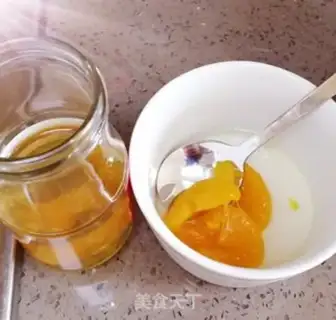 Make Orange coconut pudding step 2