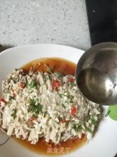 Make Oily needle mushrooms step 6