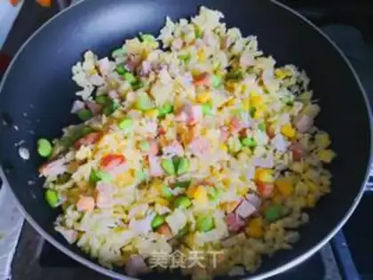 Make Chicken fried rice in New Orleans step 7