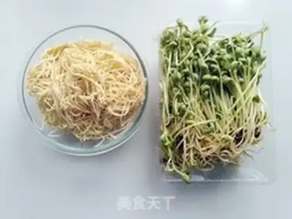 Make The soybeans make silk step 0