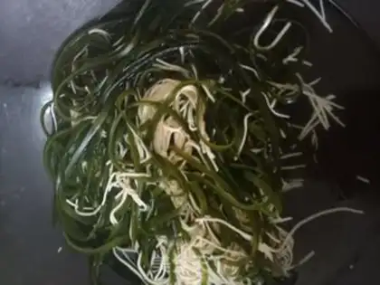 Make The seaweed step 1