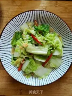 Make Cherry shrimp and cabbage step 4