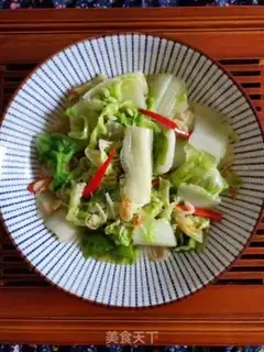 Make Cherry shrimp and cabbage step 5