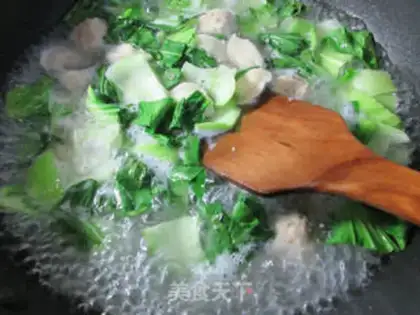 Make The meatballs, the vase step 3
