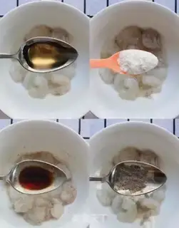 Make Snack shrimp step 1