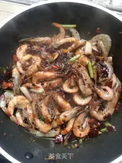 Make Spicy shrimp step 7