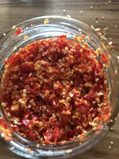 Make Homemade pepper sauce step 1