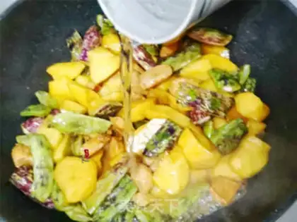 Make Potato chicken casserole step 3