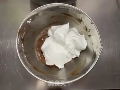 Make Chocolate noodle cake step 8