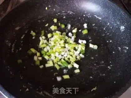 Make Meat and rice step 1