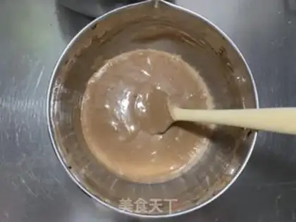 Make Chocolate noodle cake step 9