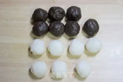Make Mocha Cheese Ice Mooncake step 10