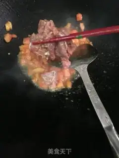 Make Wet beef noodles step 12