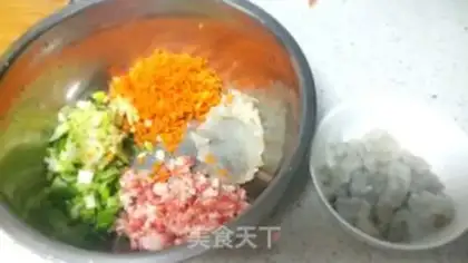 Make Crystal shrimp dumplings step 2