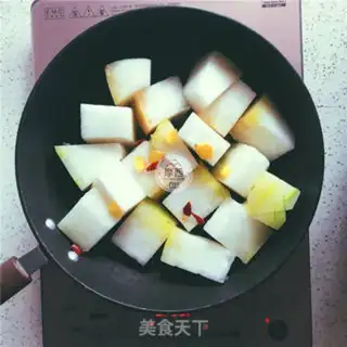 Make Red-hot melons step 1