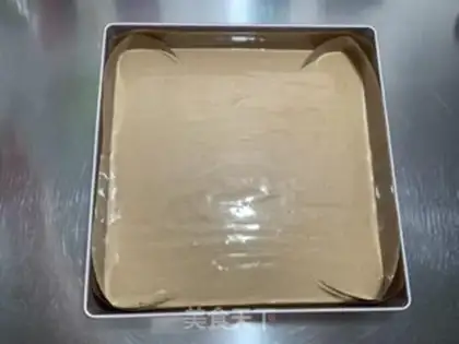 Make Chocolate noodle cake step 12