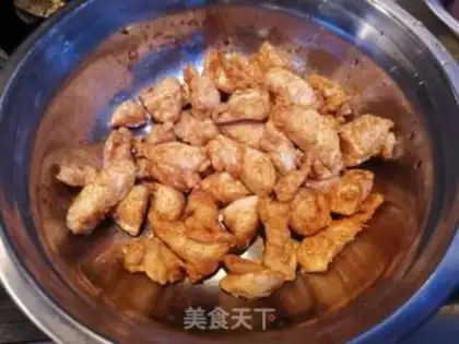 Make Chicken bean bean rice step 0