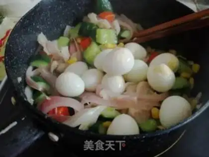 Make Nutritional 7-coloured quail eggs step 9