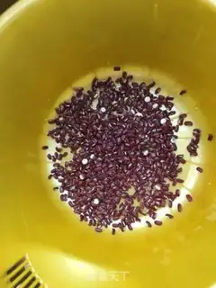 Make Peaches, rice porridge step 0