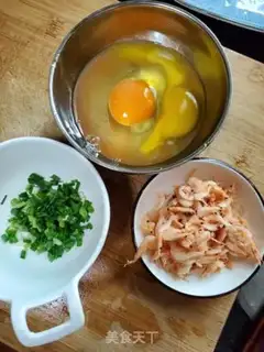 Make Shrimp fried eggs step 0