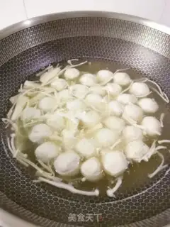 Make Boiled fish balls step 4