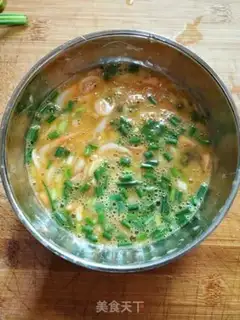 Make Shrimp fried eggs step 1