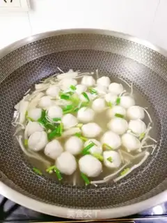 Make Boiled fish balls step 5