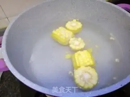 Make Tonco corn soup step 1