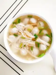 Make Boiled fish balls step 8