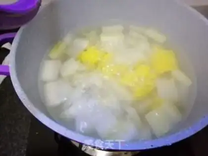 Make Tonco corn soup step 4