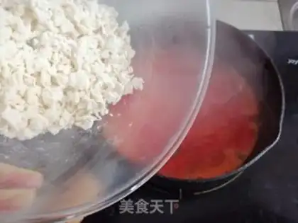 Make Western red soup step 4