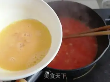 Make Western red soup step 5